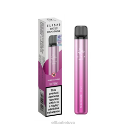 elfbar 600v2 vienkartinis vape - 20mg 24L226 rinbo debesuotas