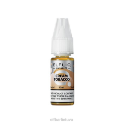 elfbar elfliq kreminės tabako druskos -10ml-10mg/ml 24L2211