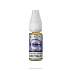 elfbar elfliq mėlynių nic druskos - 10ml-10 mg/ml 24L2215