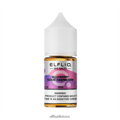 ELFBAR ELFLIQ Nic druskos 30ml Mėlynių rūgštynių avietės BV2H2D12 Elfbar Price