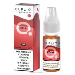 elfbar elfliq nic druskos - kola - 10ml-5mg 24L2193