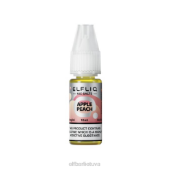 elfbar elfliq obuolių persikų nic druskos - 10ml-10 mg/ml 24L2219