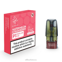 elfbar mate 500 p1 užpildytų ankščių - 20 mg (2 pakuotės) 24L2162 arbūzas braškių