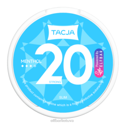 elfbar tacja nikotino maišelis - mentolis - 1pk-18mg/g 24L2222