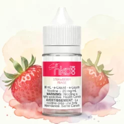 Naked100 Salt Nic E-Liquid - Braškių e-skystis 30ml