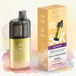 Allo Intense Nuud 50K Vienkartinė - Sultingas Mango 20ml