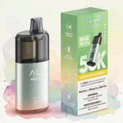Allo Intense Nuud 50K vienkartinisCitrinaLaimasSpanguolė20ml