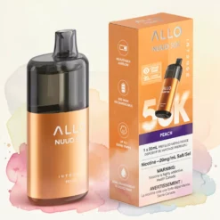 Allo Intense Nuud 50K vienkartinė e-cigaretė – Persikas 20ml