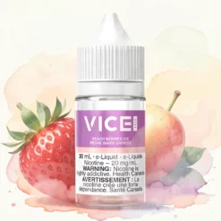 Vice Salt Nic E-Liquid - Persikų-uogų e-skystis su ledu 30ml