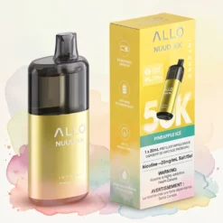 Allo Intense Nuud 50K vienkartinis vape Ananasų Ledas 20ml