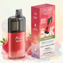 Allo Intense Nuud 50K Vienkartinis Vape Triple Apple 20ml